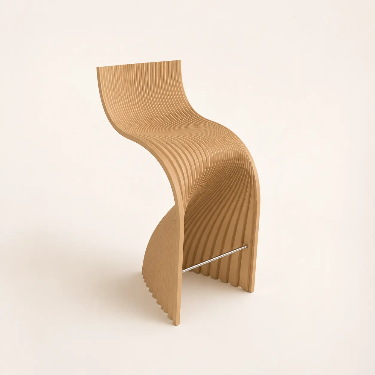 Sculpted Wave Chair